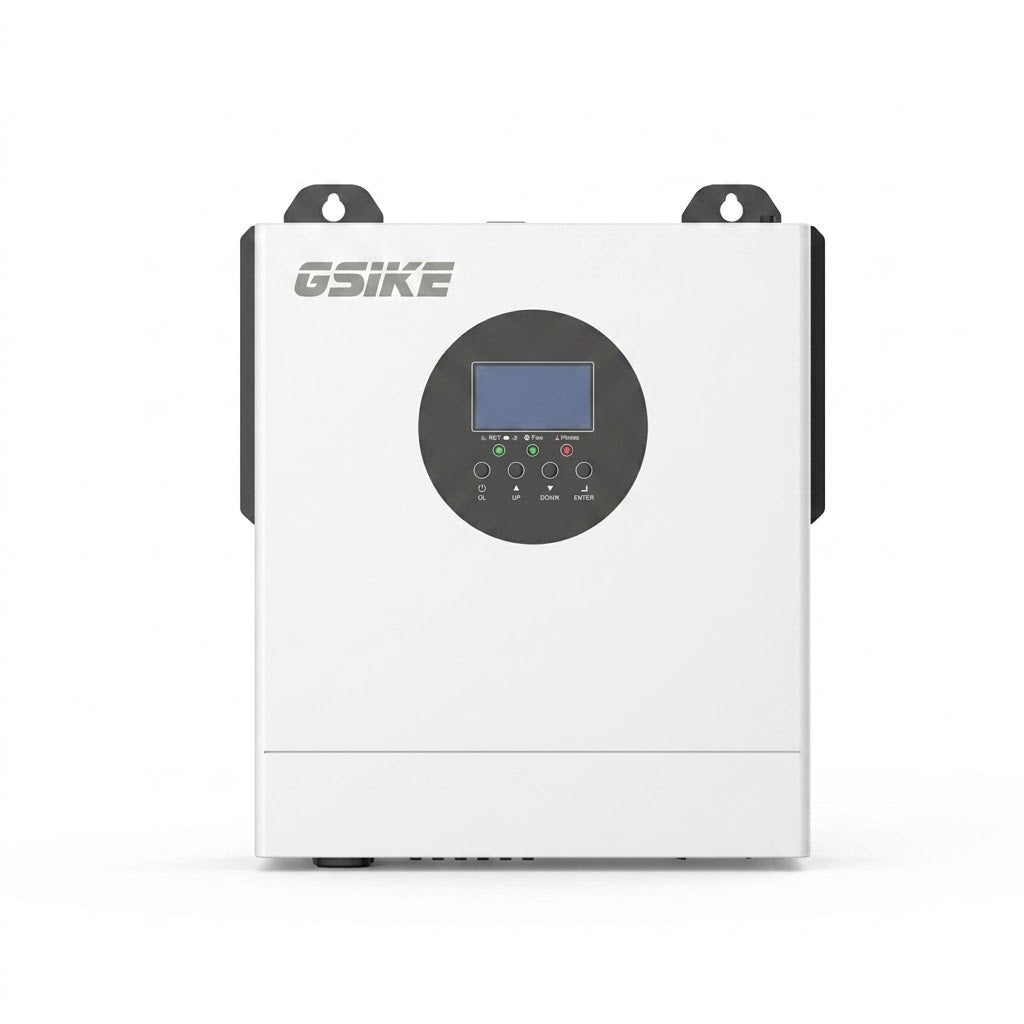 GSIKE Power 3.5KW Solar Inverter 24V 220V Off Grid Inverter 100A MPPT Solar Controller With WIFI